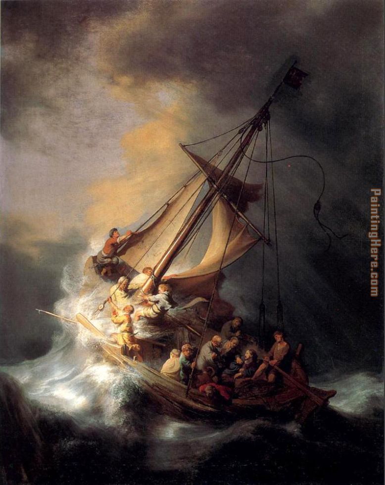 Rembrandt Christ In The Storm